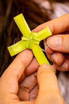 Palm cross Stock Photos