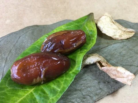 Palm date background unit isolate Stock Photos