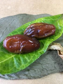 Palm date background unit isolate Stock Photos