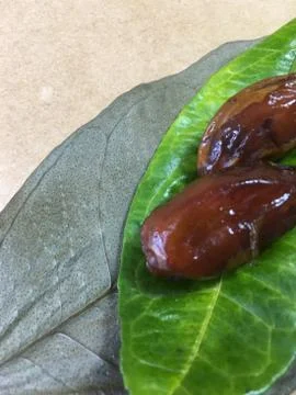 Palm date background unit isolate Stock Photos