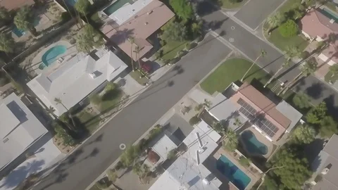 Palm Desert Drone 2018 Stock Footage 91674188