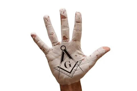 Palm freemasonry Stock Photos