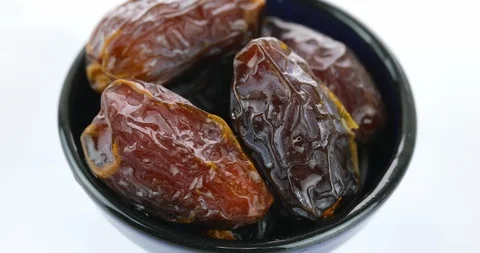 Palm fruit on white background Stock Footage 102411492