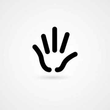 Palm icon Stock Illustration