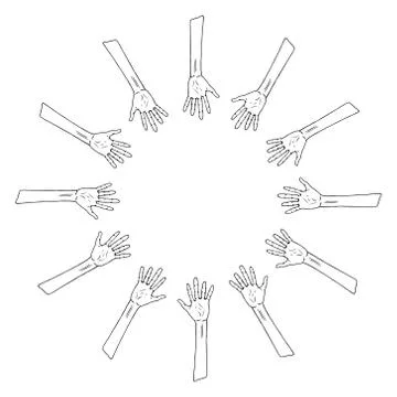 Palm icon. Stock Illustration