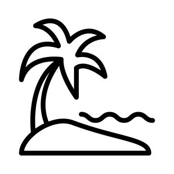 Palm icon Stock Illustration
