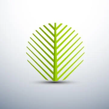 Palm icons Stock Illustration