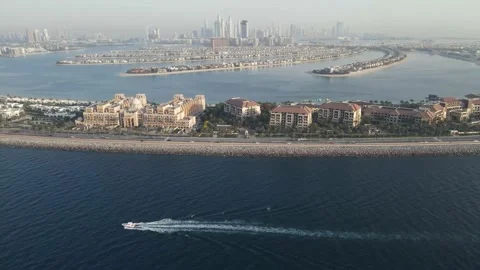 Palm Jumeirah Stock Footage 156962692