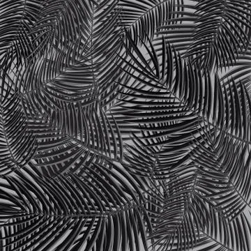 Palm Leaf Vector. Seamless pattern. Background Illustration Illustrazione stock