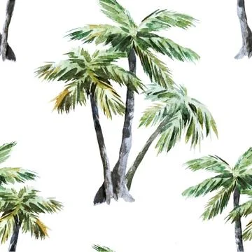 Palm pattern Stock Illustration