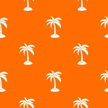 Palm pattern seamless Stock Illustration