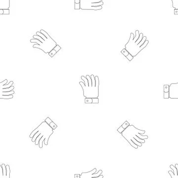 Palm pattern seamless vector Illustrazione stock