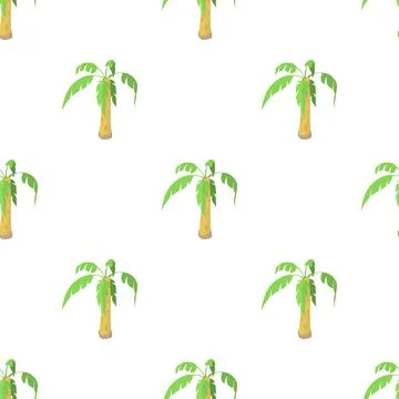 Palm pattern seamless vector Illustrazione stock