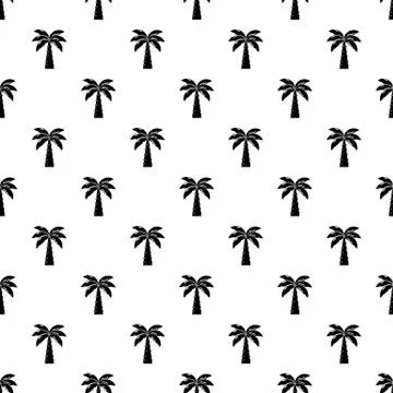 Palm pattern vector seamless Stock Illustration
