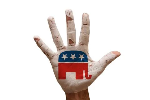 Palm republicans Stock Photos