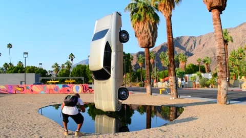 Palm Springs Stock Footage 156298465