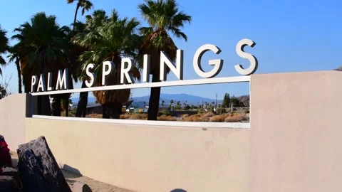 Palm Springs Stock Footage 156298622