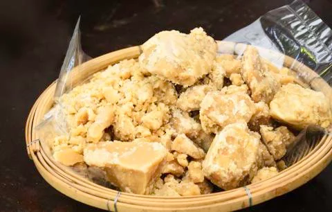 Palm sugar Stock Photos
