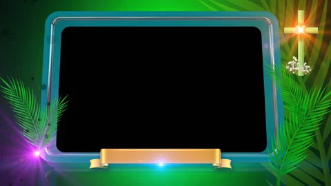 Palm Sunday   Frame BG Stock Footage 173222662
