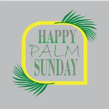 Palm sunday Stock Illustration
