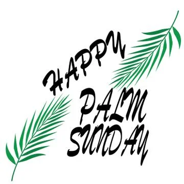 Palm sunday Stock Illustration