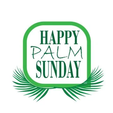 Palm sunday Stock Illustration