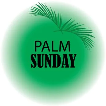 Palm sunday Stock Illustration