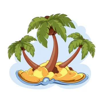 Palm tree Stock-Illustration