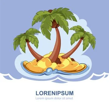 Palm tree Stock Illustration
