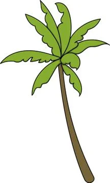 Palm tree Stock Illustration