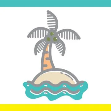 Palm tree Stock-Illustration