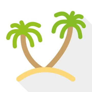 Palm tree Illustrazione stock