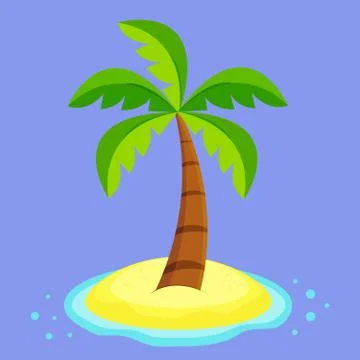 Palm tree Stock Illustration