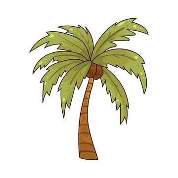 Palm Tree illustration Stockillustratie