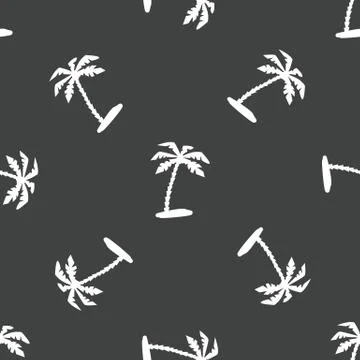 Palm tree pattern 스톡 일러스트