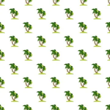 Palm tree pattern Stock Illustration