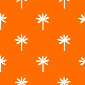 Palm tree pattern seamless Illustrazione stock