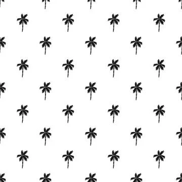 Palm tree pattern vector イラスト素材