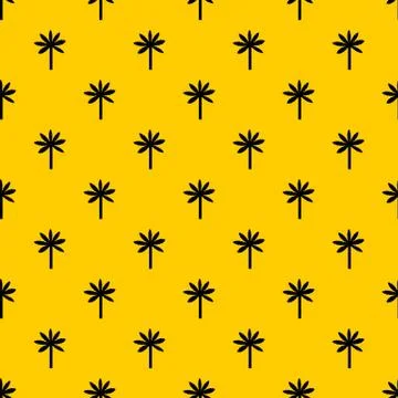 Palm tree pattern vector イラスト素材