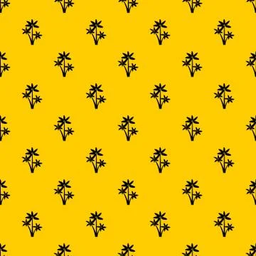 Palm tree pattern vector イラスト素材