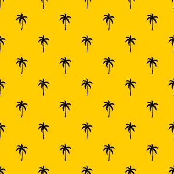 Palm tree pattern vector イラスト素材