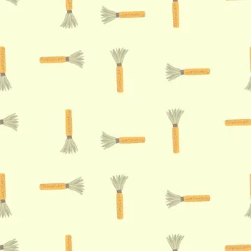 Palm tree seamless pattern. Background of tropical plant. Illustrazione stock