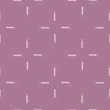 Palm tree seamless pattern. Background of tropical plant. Stock Illustration