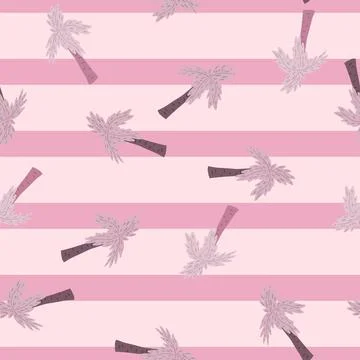 Palm tree seamless pattern. Tropical background. 스톡 일러스트