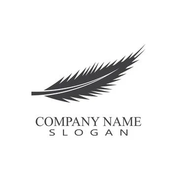 Palm tree summer logo template Stock-Illustration