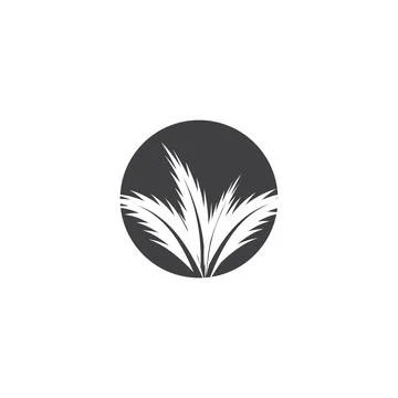 Palm tree summer logo template Illustration