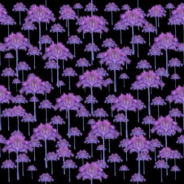 Palm Trees Motif Seamless Pattern copia Stock Illustration