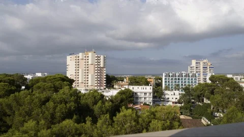 Palma beach Clouds Timelapse 180906 02 Stock Footage 94922700