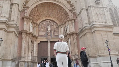 Palma Cathedral Stock Footage 256233317