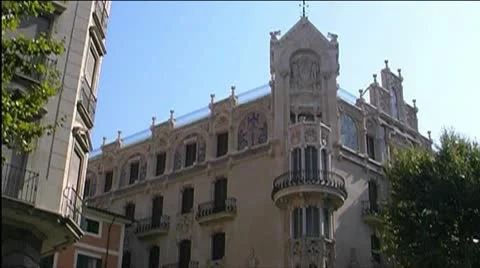 Palma de Mallorca - architecture Video stock 8988736
